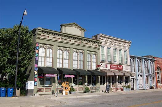 Picture of downtown Hutto, TX